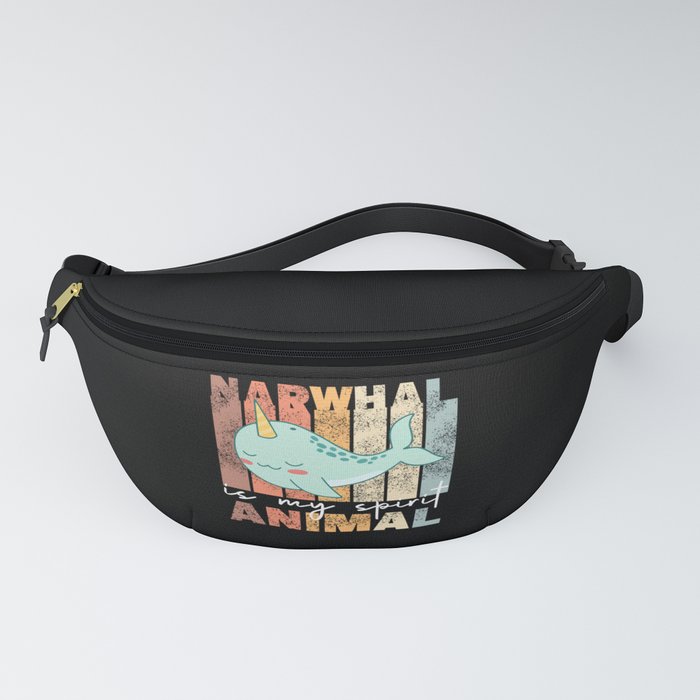 Narwhal Is My Spirit Animal Kawaii Narwale Fanny Pack