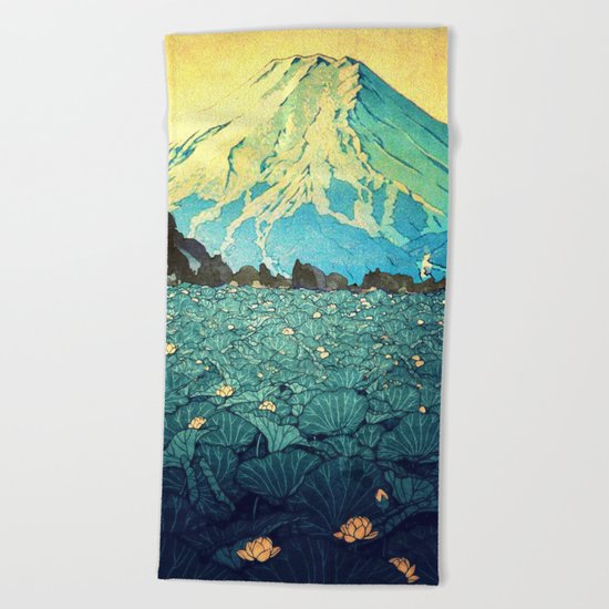 Waddling through Kennijo Lake Beach Towel