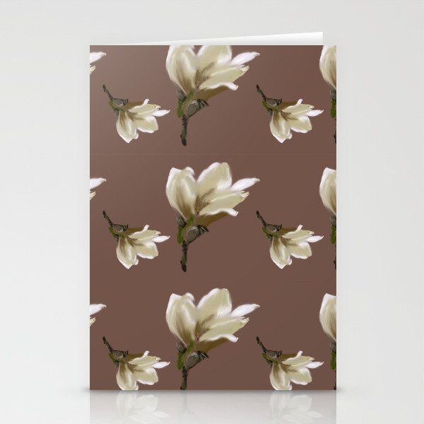 Magnolia Blooms Stationery Cards