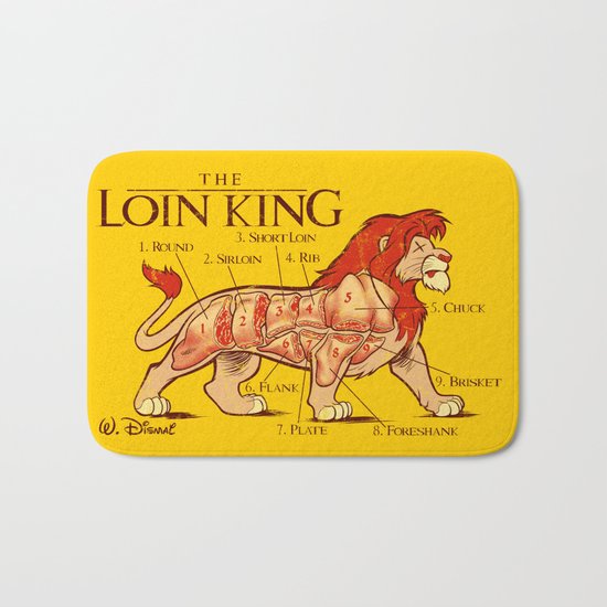 THE LOIN KING Bath Mat