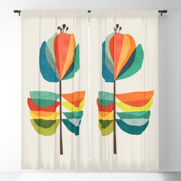 Whimsical Bloom Blackout Curtain