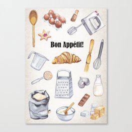 Bon Appetit! Canvas Print