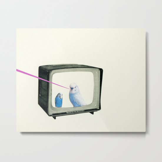 Talk Show Metal Print