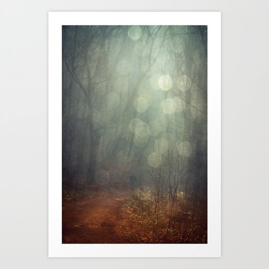 Diamond Rain Art Print