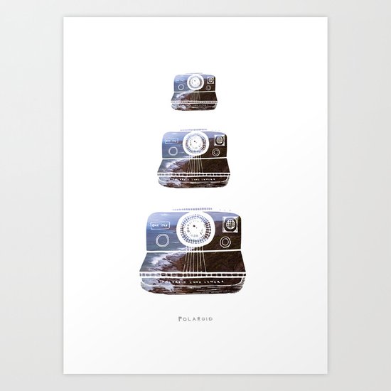 Polaroid Art Print