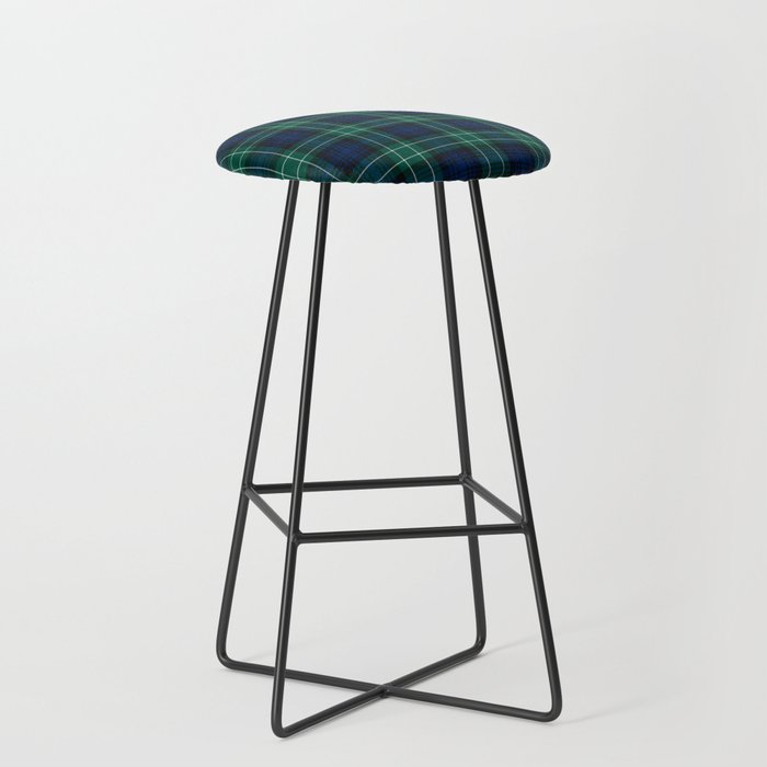 Clan Abercrombie Tartan Bar Stool