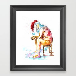 Santa Claus Framed Art Print