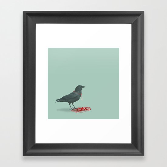 freedom ravine Framed Art Print