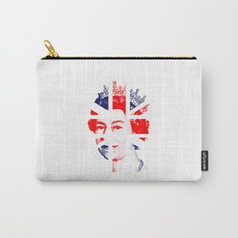 Union Jack Queen | Queen Elizabeth II Carry-All Pouch