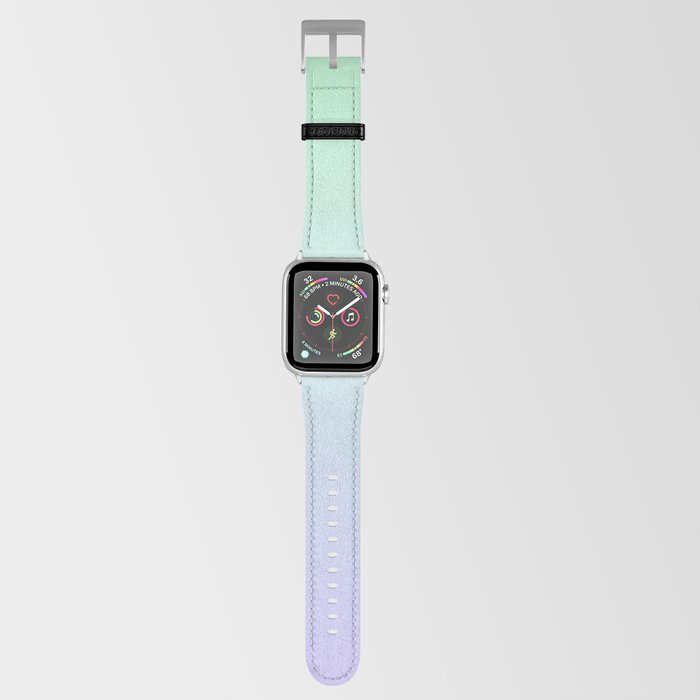 Mint Green and Lavender Ombre Apple Watch Band