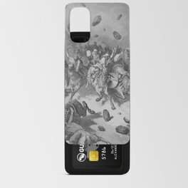 Destruction of the Army of the Amorites - Gustave Dore Android Card Case