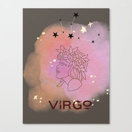 Zodiac Signs Canvas Print