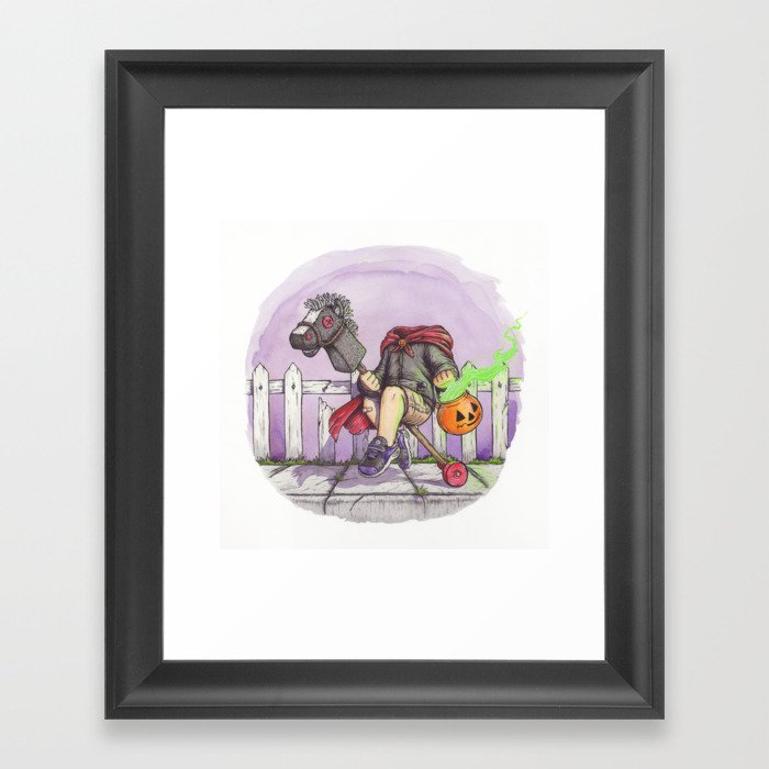 The Headless Horseboy Framed Art Print