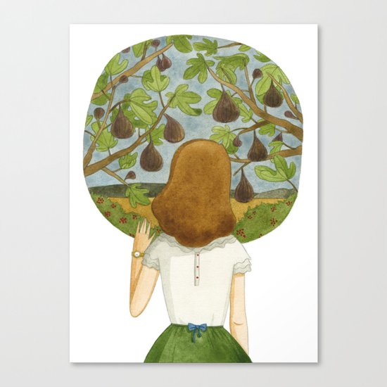 The fig tree Canvas Print