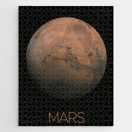 NASA-planet-asteroid poster Jigsaw Puzzle