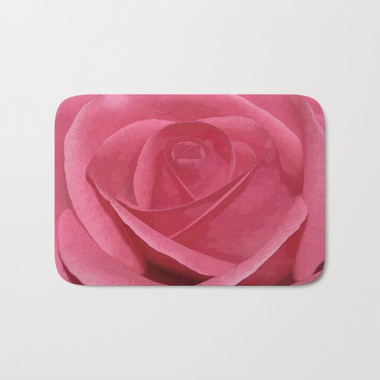 Blushing Rose Bath Mat