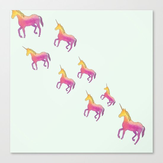 So unicorny Canvas Print