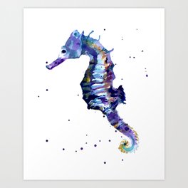 Seahorse Splendor Art Print