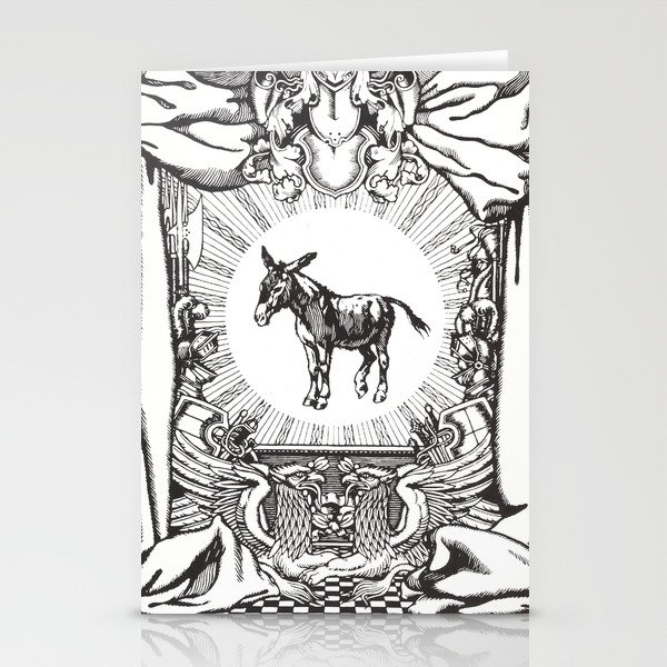 Donkey by Ivan Bilibin, 1906 Stationery Cards