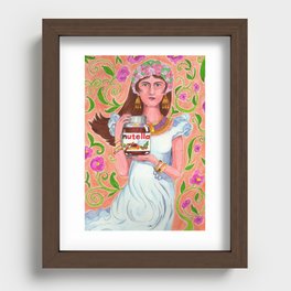 An Ode To Nutella Recessed Framed Print