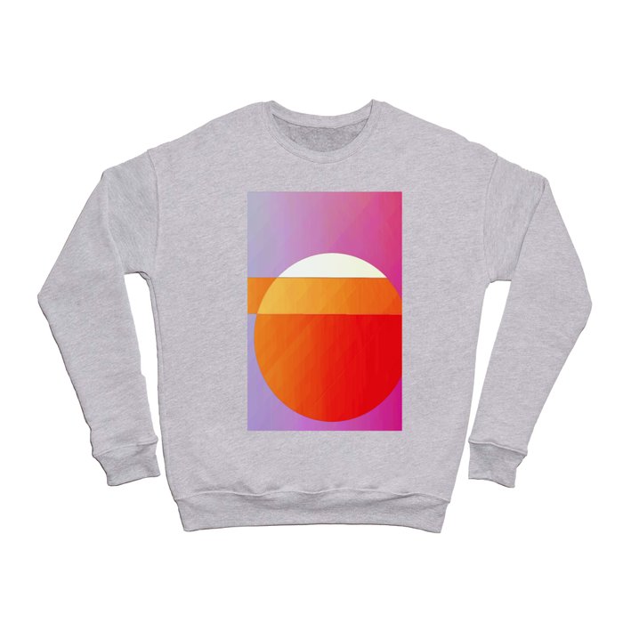 Orange Sun Crewneck Sweatshirt