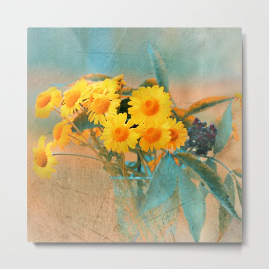 Abstract bouquet. Metal Print