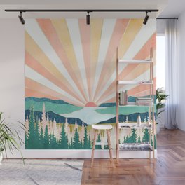 Summer Sunset Wall Mural