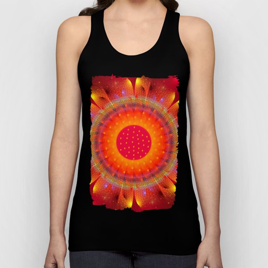 Magical Summer Flower Unisex Tank Top