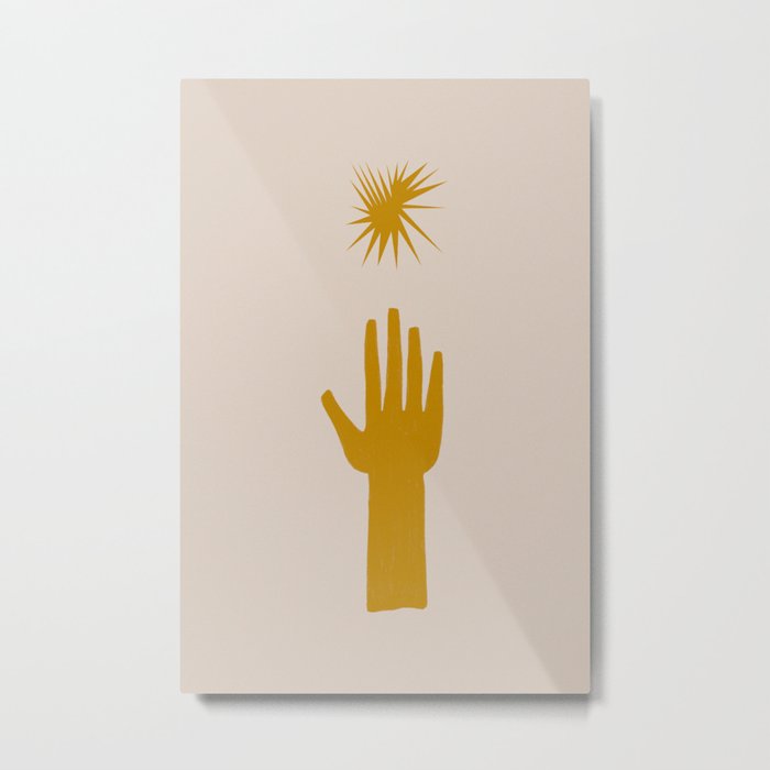 REACH FOR THE STARS Metal Print