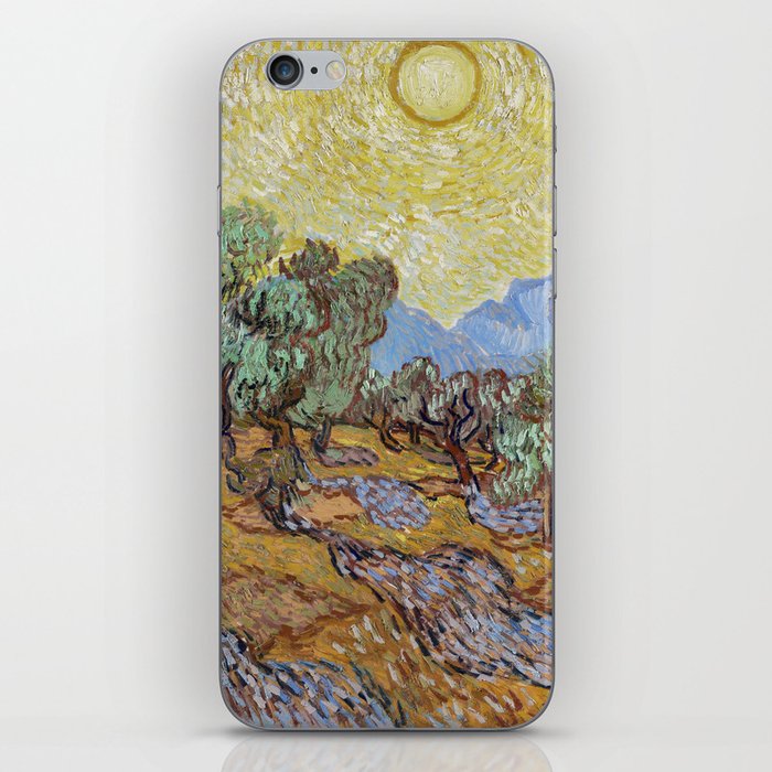 Olive Trees, Vincent van Gogh iPhone Skin