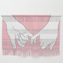 Pinky Promise 2 Wall Hanging