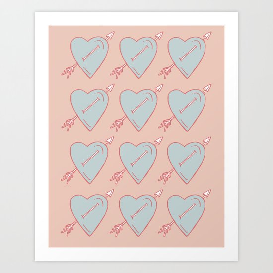 LOVE IS LOVE IS LOVE Art Print