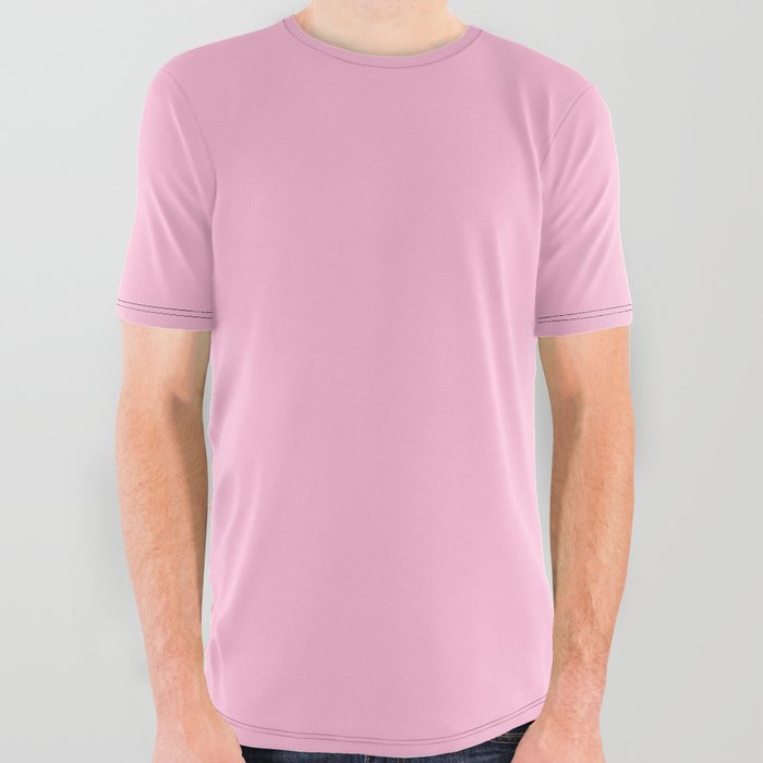 Candy Bar Pink All Over Graphic Tee