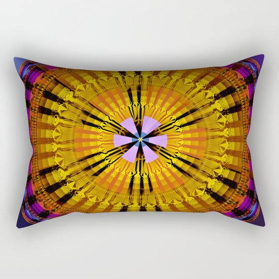 Abstract patterns mandala Rectangular Pillow