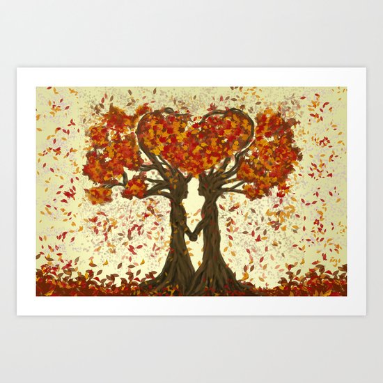 Love Nature Art Print