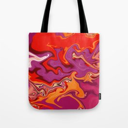 RED ABSTRACT BACKGROUND Tote Bag