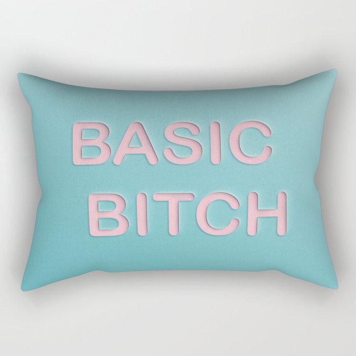 Basic Bitch Rectangular Pillow