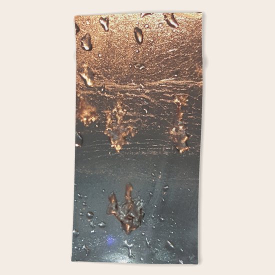 Defrost Beach Towel