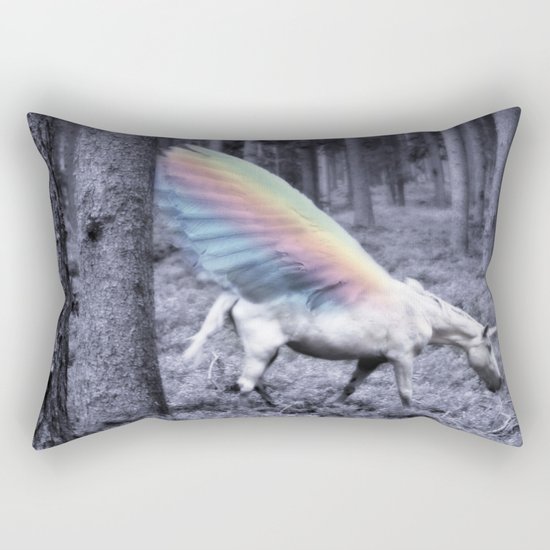 Chasing the Unicorn Rectangular Pillow