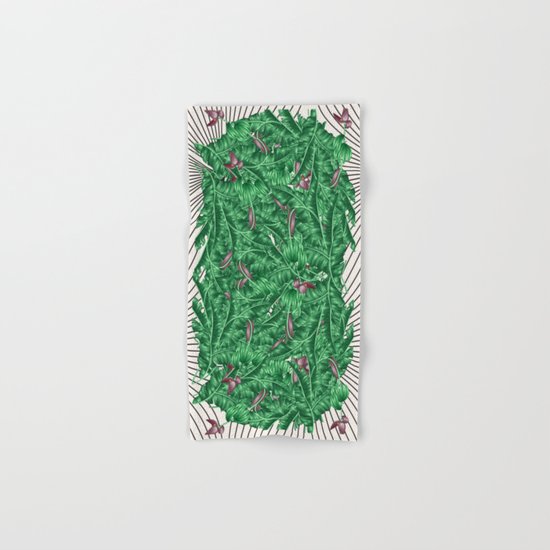 tropical nature Hand & Bath Towel