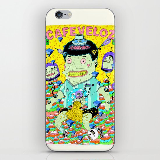 cafe veloz iPhone & iPod Skin