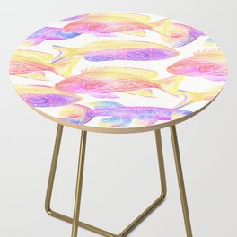 My Luminous Fishies Side Table
