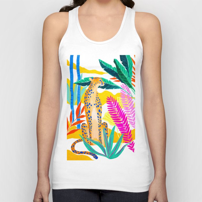 Panther in Jungle Tank Top