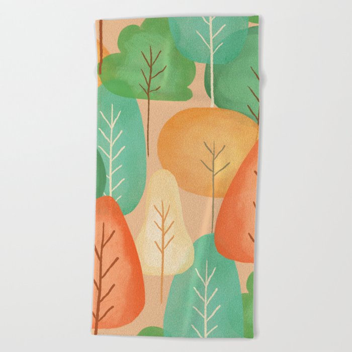 Save our Trees Beach Towel