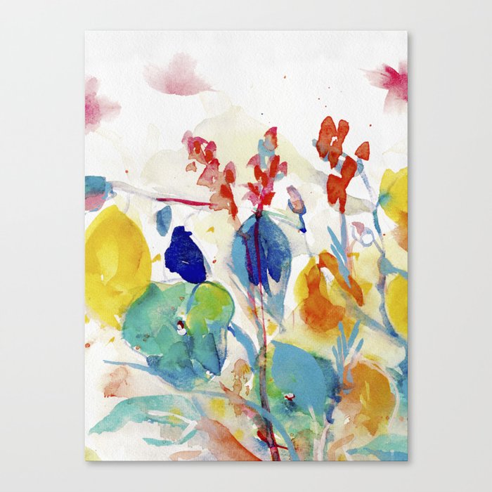 floral summer Canvas Print
