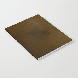Coffee Brown Shapes Notebook