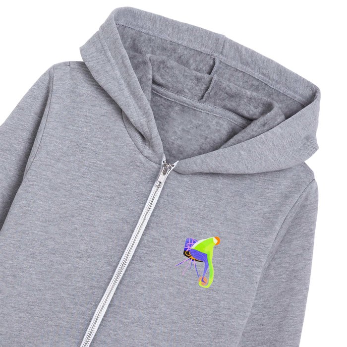 Self reflection - on contemporary lifestyle  Kids Zip Hoodie