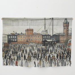Going To Work L.S Lowry Wall Hanging