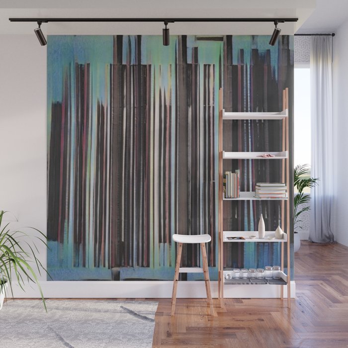 Future city living, living tall and large, keep up with the future of life Wall Mural