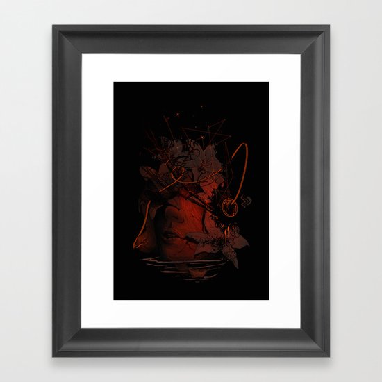 The Lost Track II Framed Art Print